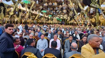 بحضور المئات.. عزاء النائب ثروت فتح الباب بمسقط رأسه بالدقهلية