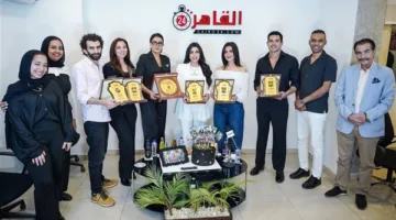 بعد نجاحهم.. القاهرة 24 يكرم النجمة غادة عبد الرازق وصناع مسلسل شباب امرأة