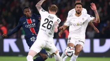 بمشاركة عبد المنعم.. نيس يفوز على باريس سان جيرمان بثلاثية في الدوري الفرنسي