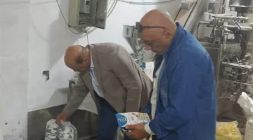 تحرير 16 مخالفة تموينية متنوعة في حملة بمركز ببا ببني سويف