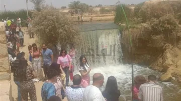 تزامنا مع أعياد الربيع.. إقبال ضعيف على شلالات وادي الريان والمناطق السياحية بالفيوم