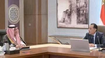 رئيس الوزراء يستقبل الأمين العام السعودي للمجلس التنسيقي الأعلى المشترك بين مصر والسعودية
