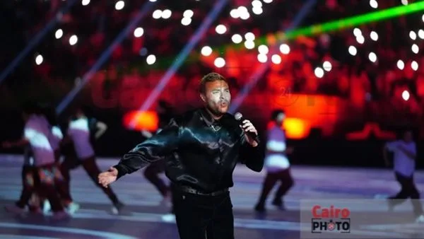 رامي صبري يحيي حفل افتتاح بطولة كأس أمم إفريقيا للشباب تحت 20 عامًا | بث مباشر