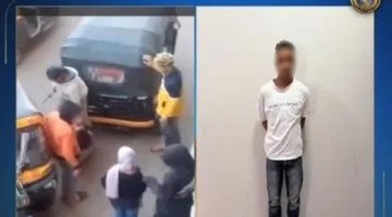 سائق التوك توك المتهم بسحل فتاة الخصوص بعد ضبطه: سرقت تلفوني والناس تدخلت ومعملناش محضر