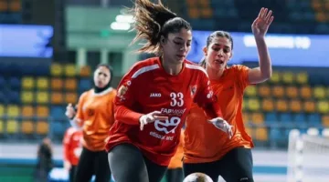 سيدات يد الأهلي يتوجن ببطولة الدوري بعد الفوز على الشمس