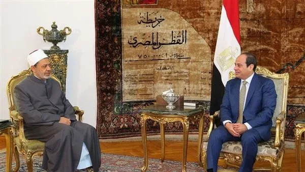 شيخ الأزهر يهنئ الرئيس السيسي والشعب بذكرى تحرير سيناء: ملحمة تاريخية ولن ننسى ما قدمه جنودنا شيخ الأزهر يهنئ الرئيس السيسي والشعب بذكرى تحرير سيناء: ملحمة تاريخية ولن ننسى ما قدمه جنودنا