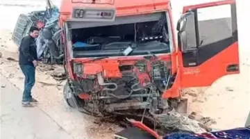 ضحايا لقمة العيش.. مصرع 5 أشخاص من أبناء الفيوم في حادث تصادم بليبيا| بث مباشر