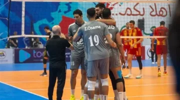 فريق طائرة الأهلي يسقط أمام الترجي التونسي ويودع بطولة إفريقيا من الدور نصف النهائي