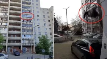كانت تنظف النوافذ.. نجاة سيدة ثمانينية من الموت عقب سقوطها من الطابق السادس بروسيا|فيديو