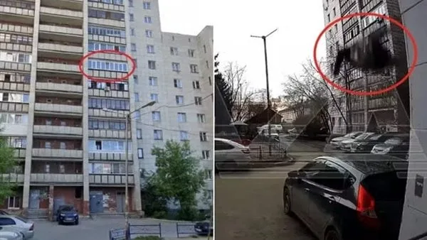 كانت تنظف النوافذ.. نجاة سيدة ثمانينية من الموت عقب سقوطها من الطابق السادس بروسيا|فيديو كانت تنظف النوافذ.. نجاة سيدة ثمانينية من الموت عقب سقوطها من الطابق السادس بروسيا|فيديو