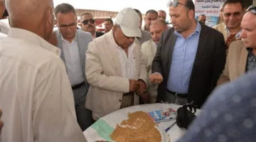 محافظ الدقهلية خلال تفقده مركز تجميع القمح بالسنبلاوين: أنا مش بتاع كلمات رنانة.. أنا بتاع شغل وأفعال