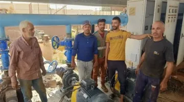 محافظ الوادي الجديد: تدعيم محطة مياه الكفاح بمضخات جديدة