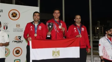 مصر تهيمن على منافسات الفرق وتحصد الذهب في البطولة العربية للرماية