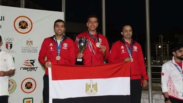 مصر تهيمن على منافسات الفرق وتحصد الذهب في البطولة العربية للرماية مصر تهيمن على منافسات الفرق وتحصد الذهب في البطولة العربية للرماية
