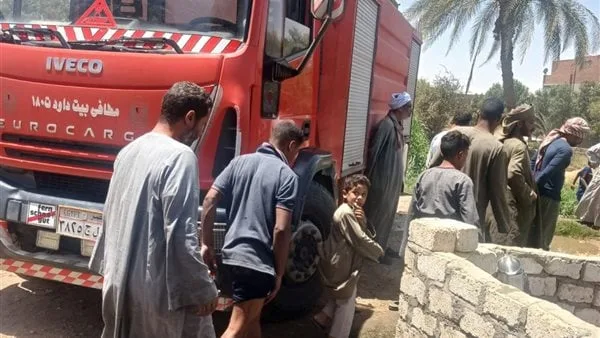 مصرع طفلة في حريق منزلين بمركز جرجا بسوهاج