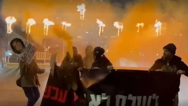 مظاهرات إسرائيلية ضد نتنياهو في حيفا للمطالبة بوقف الحرب في غزة