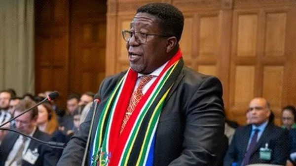 ممثل جنوب إفريقيا أمام محكمة العدل الدولية: غزة تحولت إلى جحيم ونطالب بمحاسبة إسرائيل ممثل جنوب إفريقيا أمام محكمة العدل الدولية: غزة تحولت إلى جحيم ونطالب بمحاسبة إسرائيل