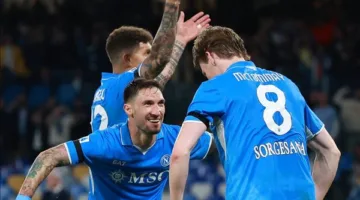 نابولي ينفرد بصدارة ترتيب الدوري الإيطالي بعد الفوز على تورينو