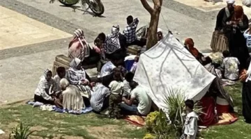 هربا من الحر.. الخيام ملاذ أهالي الأقصر للاحتفال بشم النسيم | صور