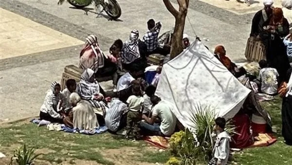 هربا من الحر.. الخيام ملاذ أهالي الأقصر للاحتفال بشم النسيم | صور