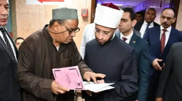وزير الأوقاف يوجه بسرعة تفعيل النظام الآلي المميكن لتسجيل بيانات المرضى بمستشفى الدعاة 