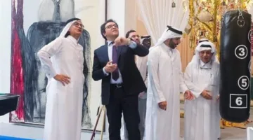 وزير الثقافة يلتقي مستشار الشؤون الثقافية بمؤسسة قطر ويؤكد أهمية التعاون المشترك في صون التراث