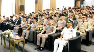 وزير الدفاع يشهد مناقشة البحث الرئيسي لمركز الدراسات الاستراتيجية للقوات المسلحة