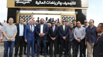 وزير الرياضة ومحافظ الجيزة يفتتحان ملاعب نادي الصحفيين النهري