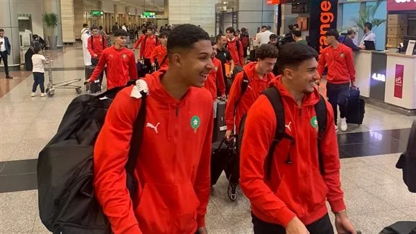 وصول بعثة منتخب المغرب للشباب إلى القاهرة للمشاركة في كأس أمم إفريقيا تحت 20 سنة وصول بعثة منتخب المغرب للشباب إلى القاهرة للمشاركة في كأس أمم إفريقيا تحت 20 سنة