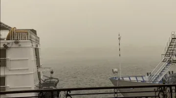 وقف حركة المعديات بالأقصر تفاديًا لأي حوادث محتملة بسبب سوء الأحوال الجوية