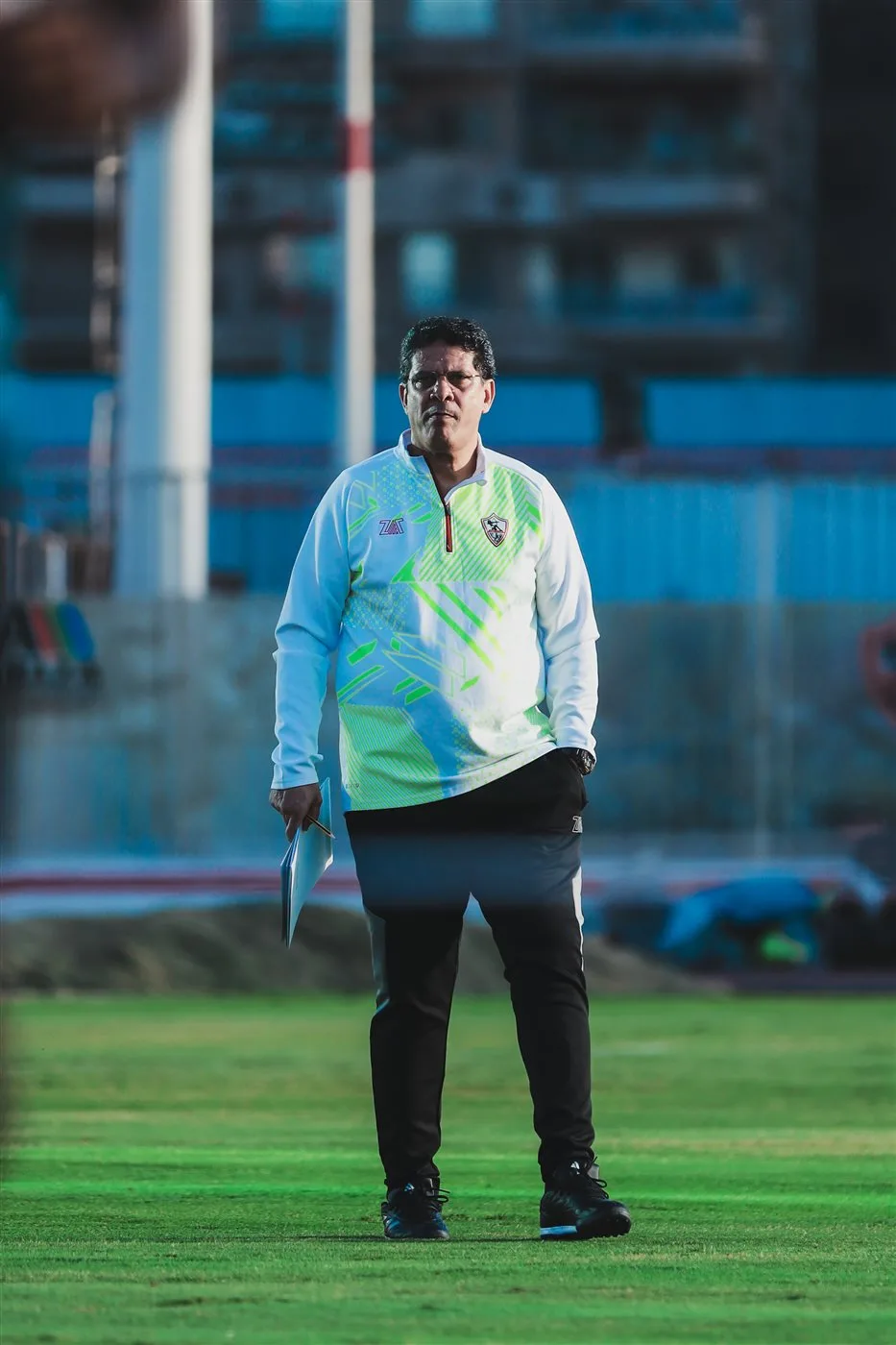 المران الأول لـ أيمن الرمادي بعد توليه مهمة تدريب الزمالك | صور