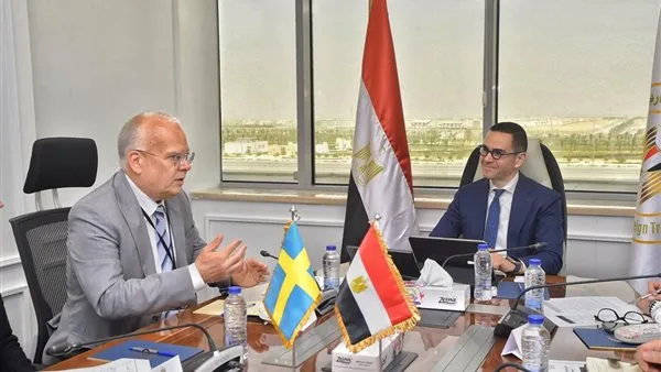 وزير الاستثمار يلتقي السفير السويدي لبحث تعزيز العلاقات وتنظيم منتدى الأعمال المصري السويدي