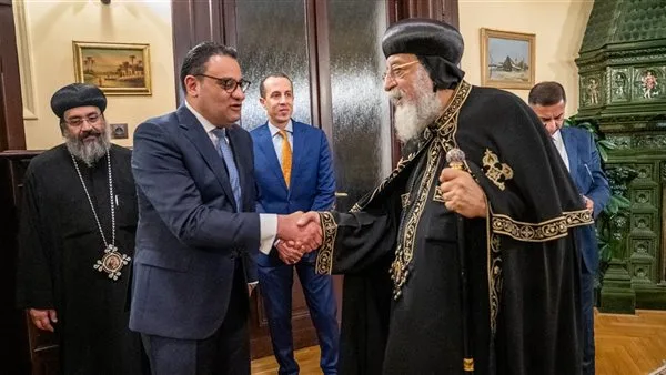 البابا تواضروس يصل دولة التشيك والسفارة المصرية تقيم حفل استقبال رسمي لقداسته