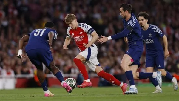 موعد مباراة أرسنال وباريس سان جيرمان بدوري الأبطال والقنوات الناقلة بث مباشر موعد مباراة أرسنال وباريس سان جيرمان بدوري الأبطال والقنوات الناقلة بث مباشر