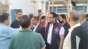 على مساحة 24 ألف متر.. مساعد وزير الصحة يتفقد الأعمال الإنشائية بمستشفى دار السلام المركزي بسوهاج