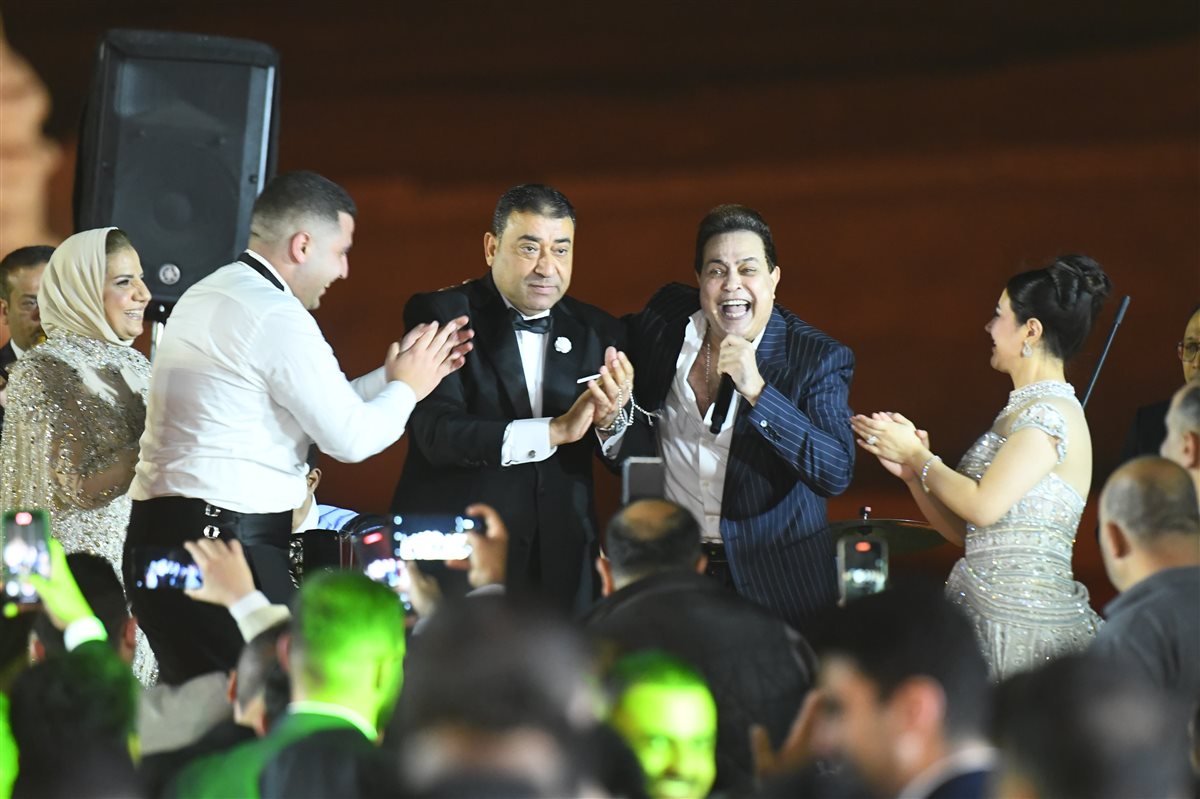 الفنان حكيم يحي حفل زفاف نجل المستشار علي سلطان