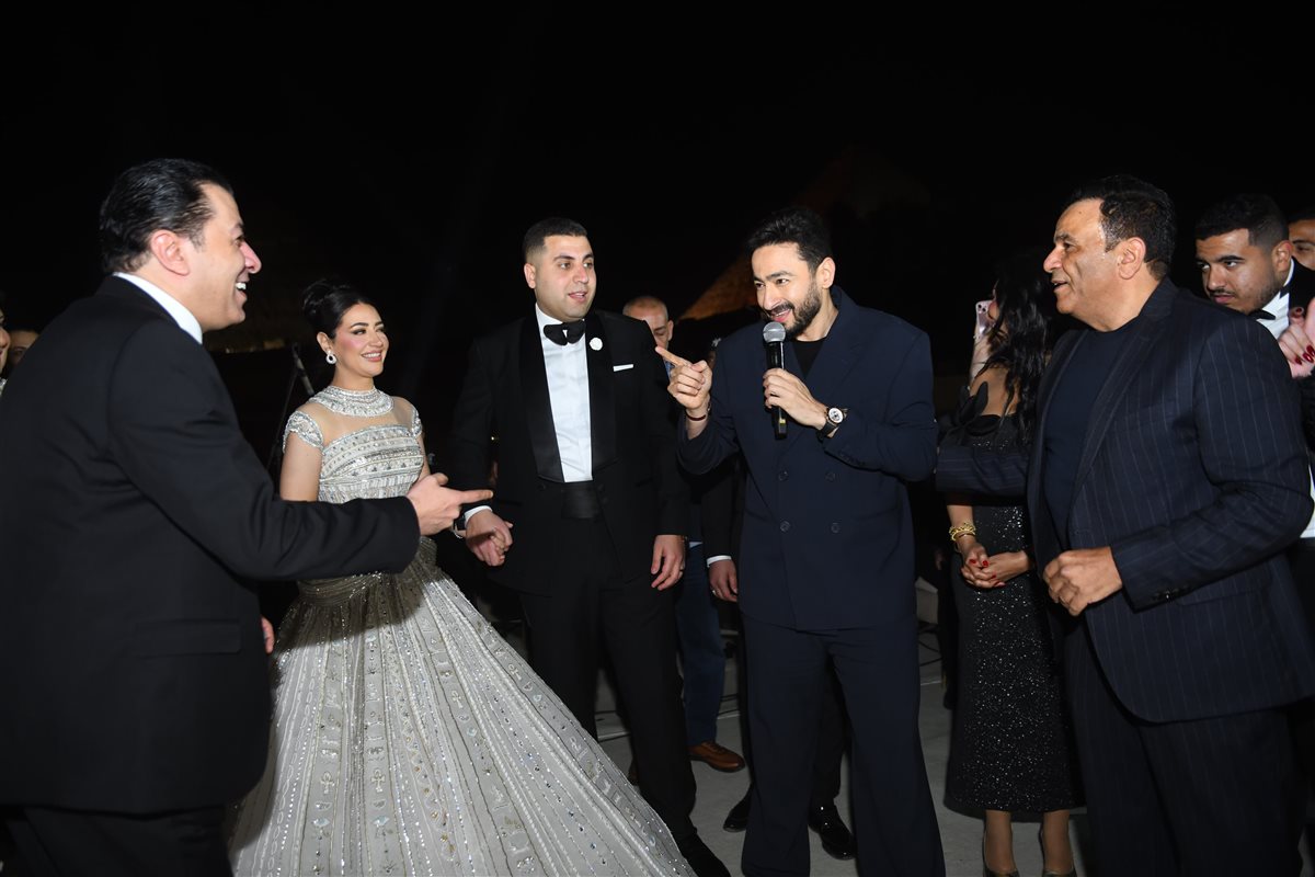 حمادة هلال يحي حفل زفاف نجل المستشار علي سلطان