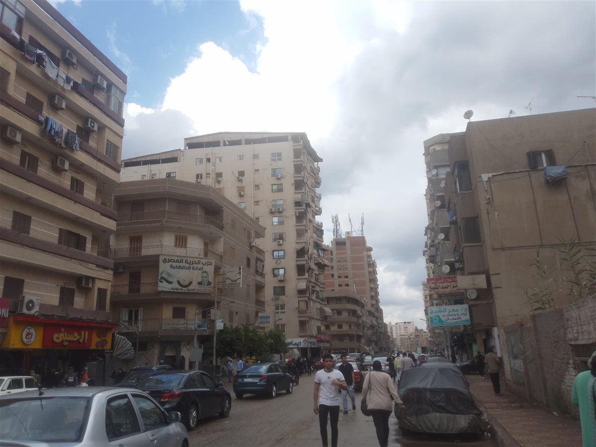 جانب من الأمطار 