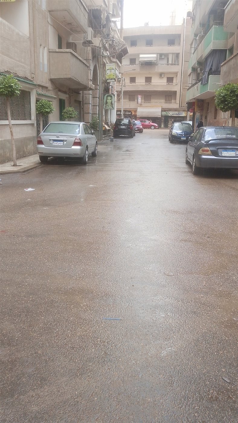 جانب من الأمطار 