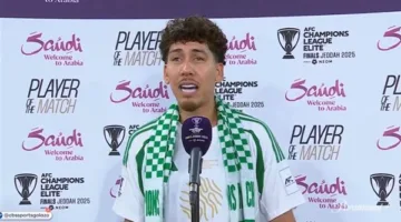 فيرمينو بعد التتويج بدوري أبطال آسيا: لا أستطيع وصف مشاعري.. لقد مررتُ بظروف قاسية