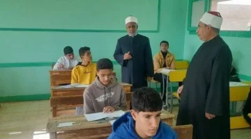 2819 طالبًا وطالبة يؤدون أول أيام امتحانات النقل الابتدائي والإعدادي الأزهري بجنوب سيناء اليوم