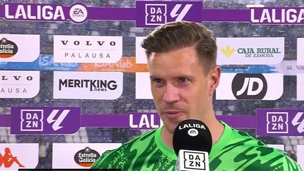 شتيجن: كنت أتحرق شوقًا للمشاركة أمام بلد الوليد.. وآسف جدًا لهبوطهم