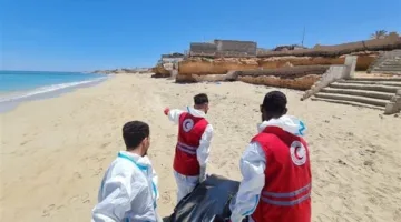 انتشال جثث 6 مهاجرين قرب مدينة مصراتة الليبية