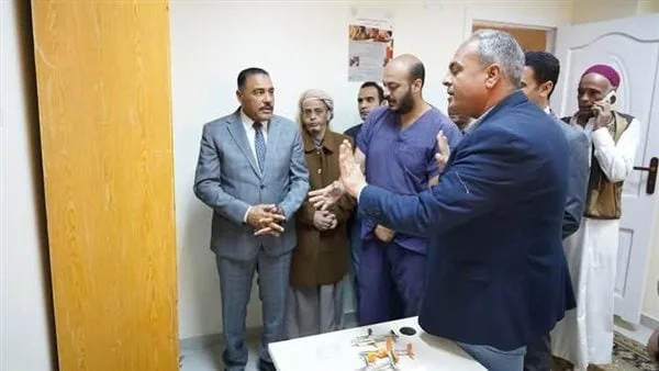 محافظ مطروح يتفقد مدينة السلوم.. ويفتتح الوحدة البيطرية