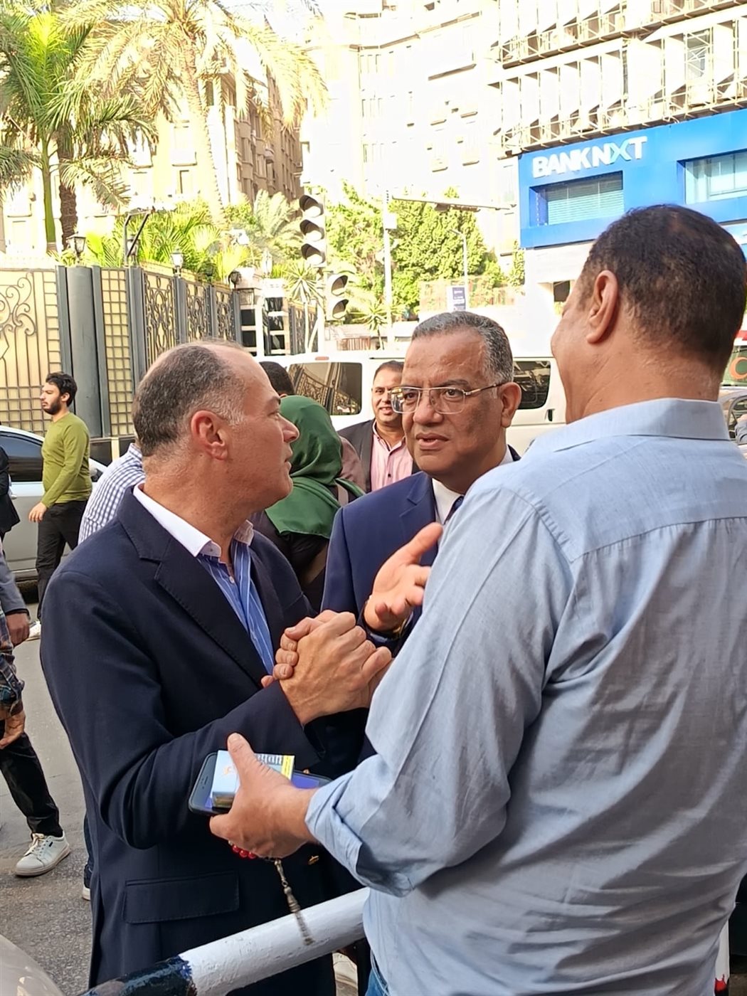 محمود مسلم ونشأت الديهي في انتخابات نقابة الصحفيين