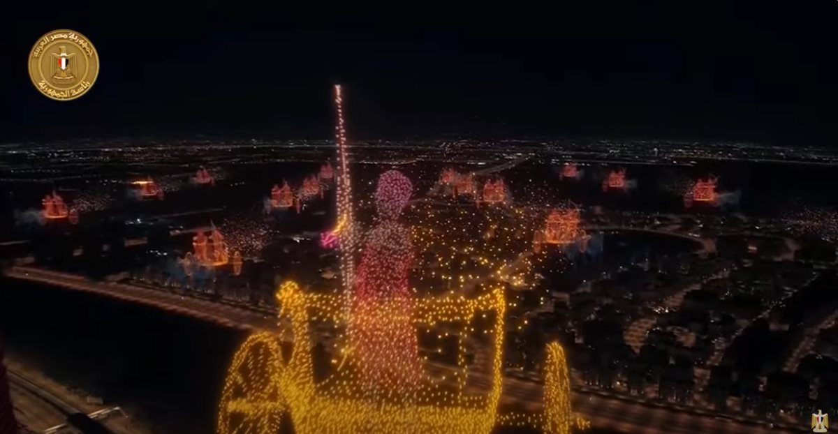 يسرا ويوسف الشريف يقدمان حفل افتتاحية بطولة العالم للفروسية بحضور الرئيس عبدالفتاح السيسي