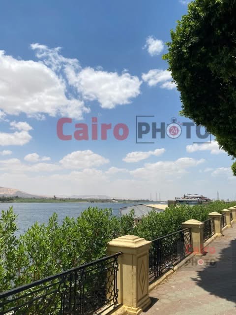 غيوم تغطي سماء الأقصر