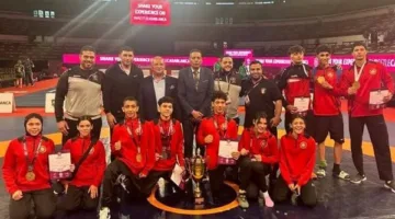 مصر ترفع حصيلة البطولة الإفريقية للمصارعة إلى 15 ميدالية في ثاني أيام المنافسات