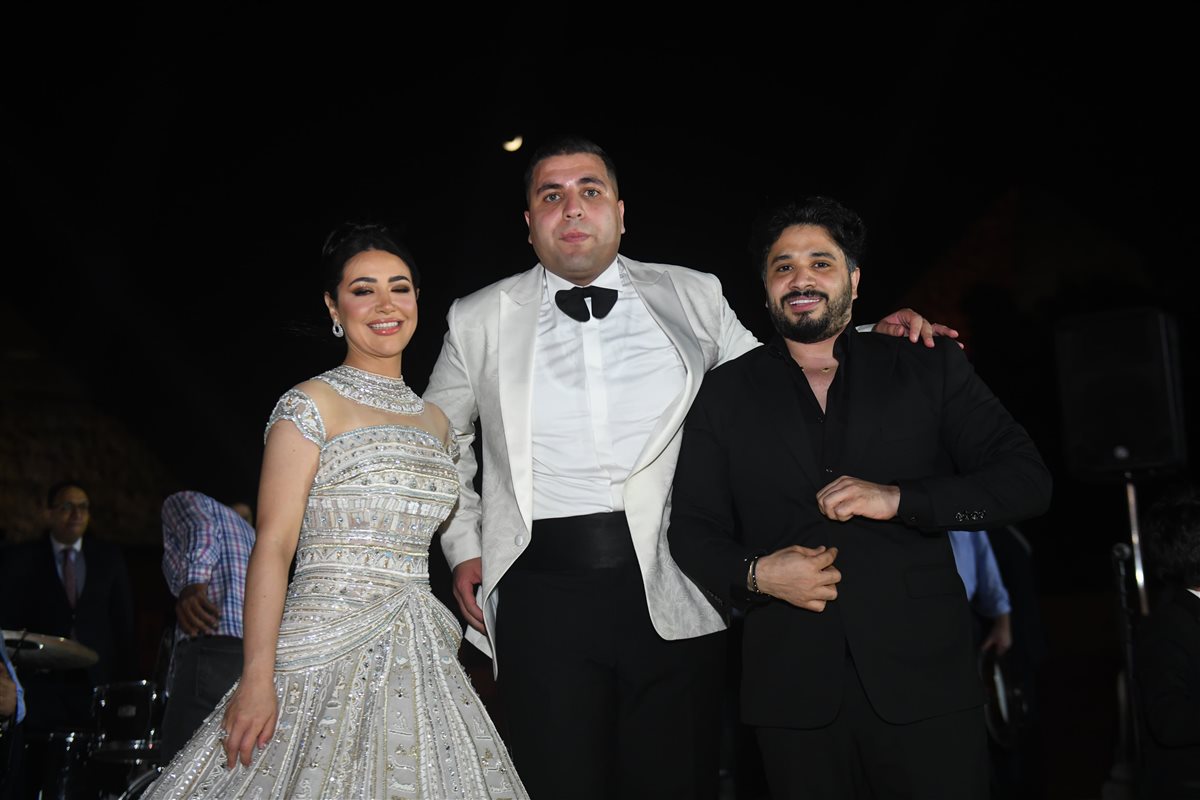  حفل زفاف نجل المستشار علي سلطان على كريمة النائب عماد حمودة