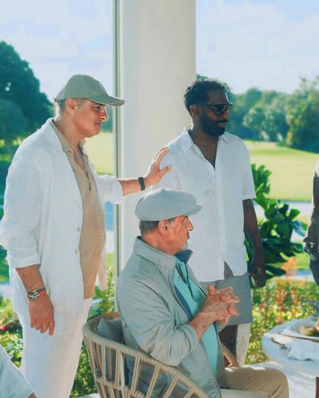 لقطات لـ المنتج محمد السعدي من من كواليس إعلان SouthMED الجديد